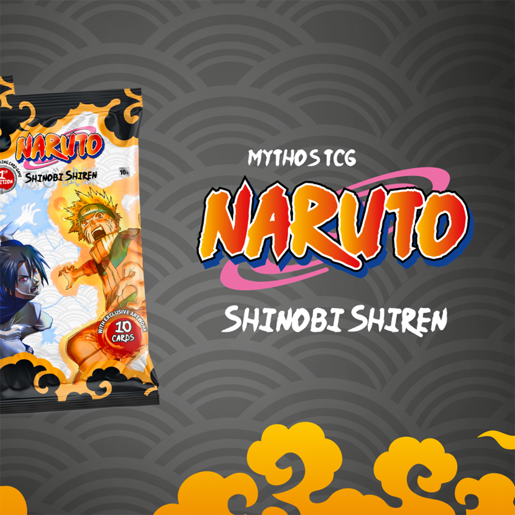 Naruto Mythos TCG Set 2 Shinobi Shiren collection artwork