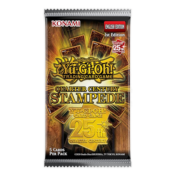 Yu-Gi-Oh! Quarter Century Stampede Booster Box (DE) ab 149,99 € | Vergleiche 3 Angebote auf