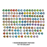 Pokemon: Collect 151 Chinese Jigsaw Magnet Set