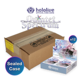 Hololive Official Card Game: Quintet Spectrum (hBP02) - English Booster Case (12 Boxes)