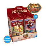 Disney Lorcana: Reign of Jafar - Starter Deck: Sealed Display (8 Decks)