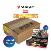 Magic the Gathering: Marvel Super Heroes - Play Booster Case (6 Boxes)