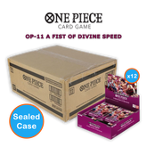 One Piece: A Fist of Divine Speed (OP-11) - Booster Box: Sealed Case (12 Boxes)