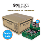 One Piece Card Game: Legacy of the Master (OP-12) - Booster Case (12 Boxes)