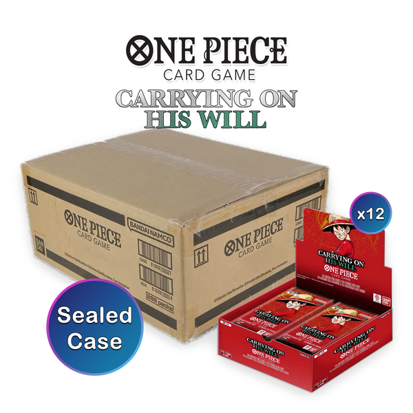 One Piece Card Game: Carrying on His Will (OP-13) - Booster Case (12 B Romulus Games One Piece Card Game: Carrying on His Will (OP-13) - Booster Case (12 B Romulus Games
