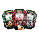 Pokemon TCG: Scarlet & Violet Paldean Fates - Tin: Set of 3