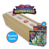 Pokemon: Scarlet & Violet Twilight Masquerade - Booster Box: Sealed Case (6 Booster Boxes)