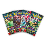 Pokemon: Scarlet & Violet Twilight Masquerade - Booster Pack: Artwork Set (4 Packs)