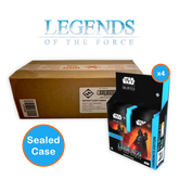 Star Wars Unlimited: Legends of the Force - Carbonite Booster Box: Sealed Case (4 Boxes)
