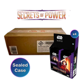 Star Wars Unlimited: Secrets of Power - Carbonite Booster Case (4 Boxes)