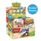 Pokemon: Vibrant Paldea - Mini Tins: Display Box (Set of 10)