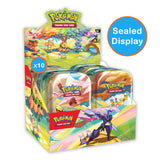 Pokemon: Vibrant Paldea - Mini Tins: Display Box (Set of 10)