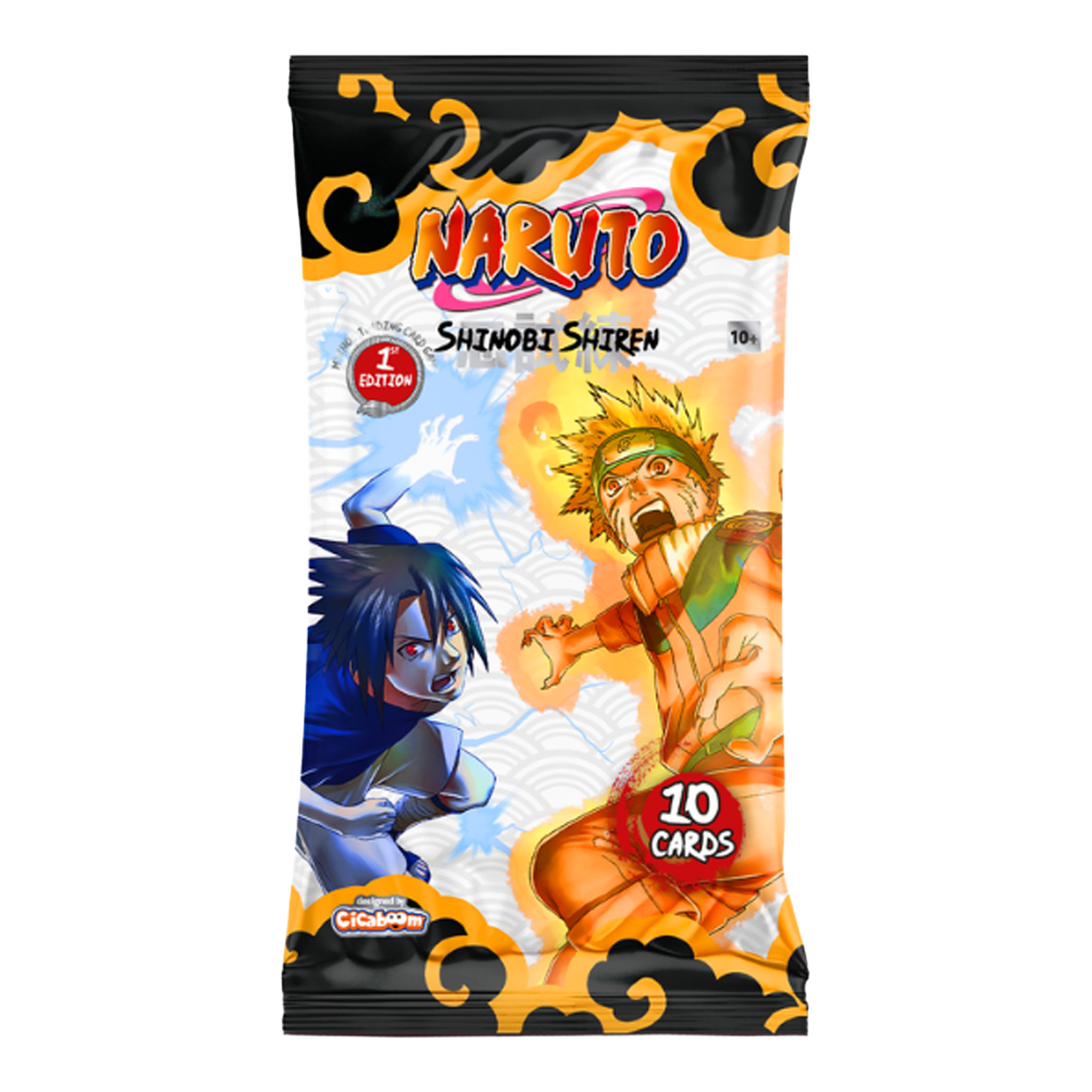 Naruto Mythos TCG Set 2 Shinobi Shiren 1st Edition booster pack