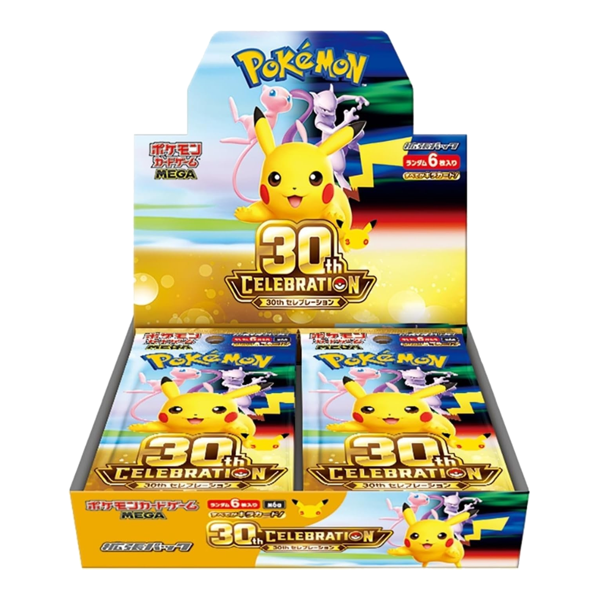 Pokemon TCG 30th Celebration M6a Japanese booster box