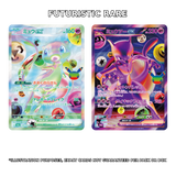Mew ex and Mewtwo ex Japanese Futuristic Rare chase cards