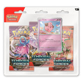 Pokemon - Scarlet & Violet Temporal Forces - 3 Pack Blister - Romulus Games