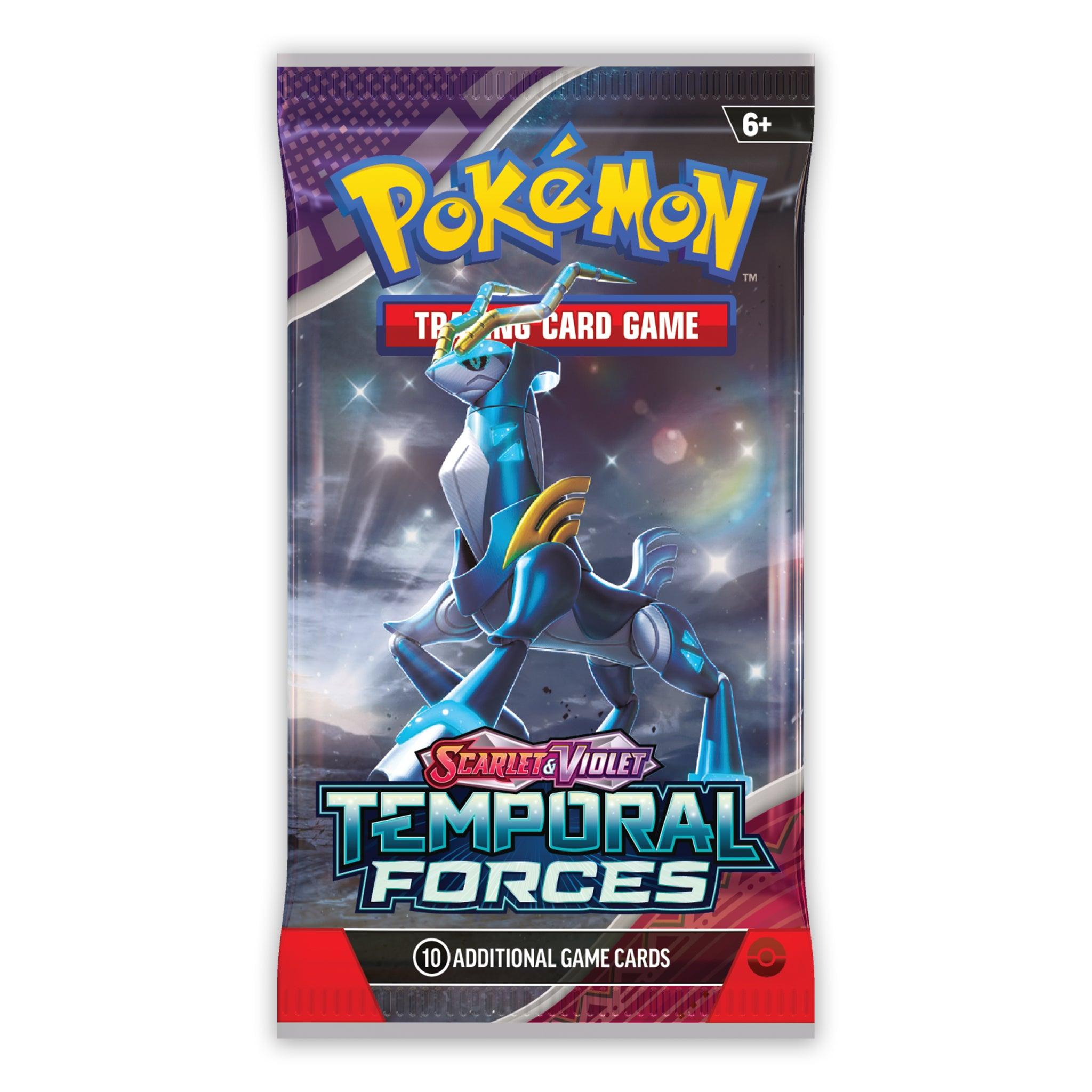 Pokemon - Scarlet & Violet Temporal Forces - Booster Pack: Artwork Set (4 Packs) - Romulus Games