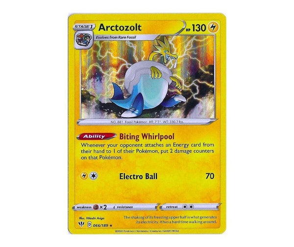 Pokemon TCG: Arctozolt 066/189 (Holo)