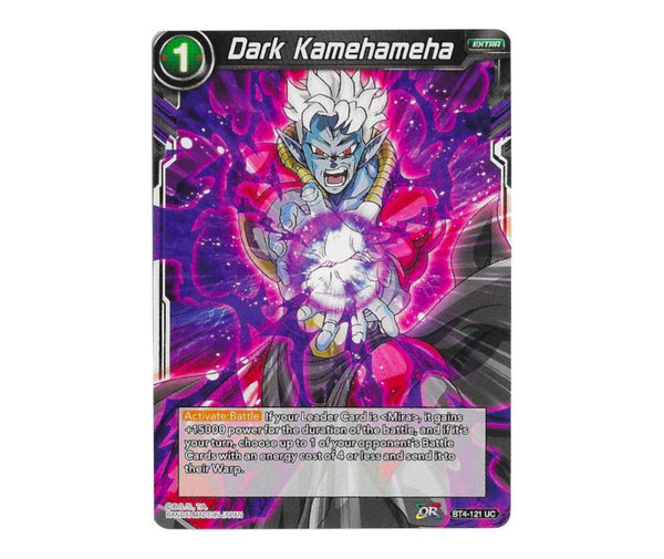 Dragon Ball Super CG Dark Kamehameha BT4121 Colossal Warfare