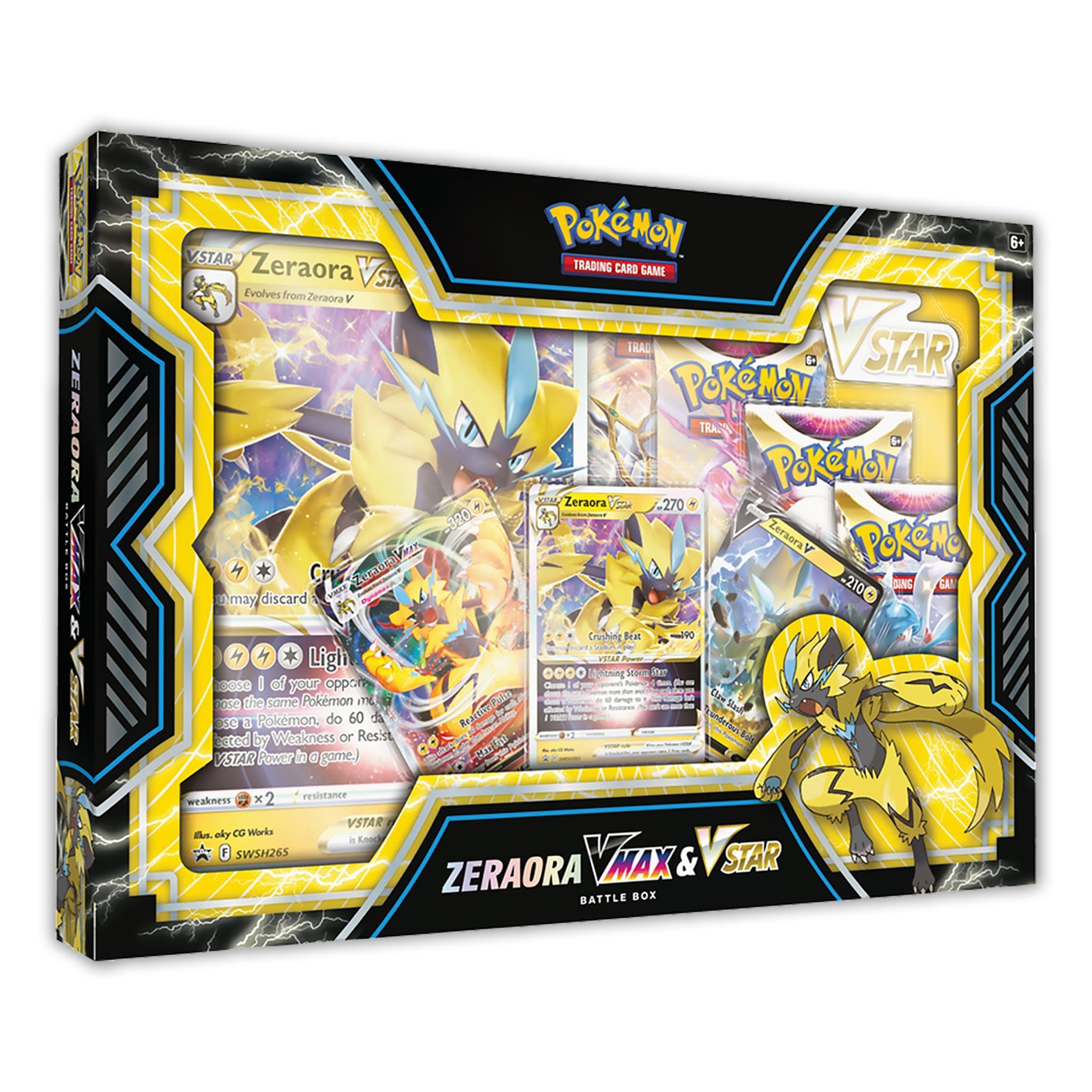 Pokemon: Deoxys & Zeraora VMAX & VSTAR - Battle Box (Set of 2) | Romulus Games