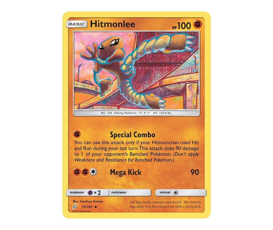 Pokemon: Hitmonlee 73/181 - Team Up | Romulus Games