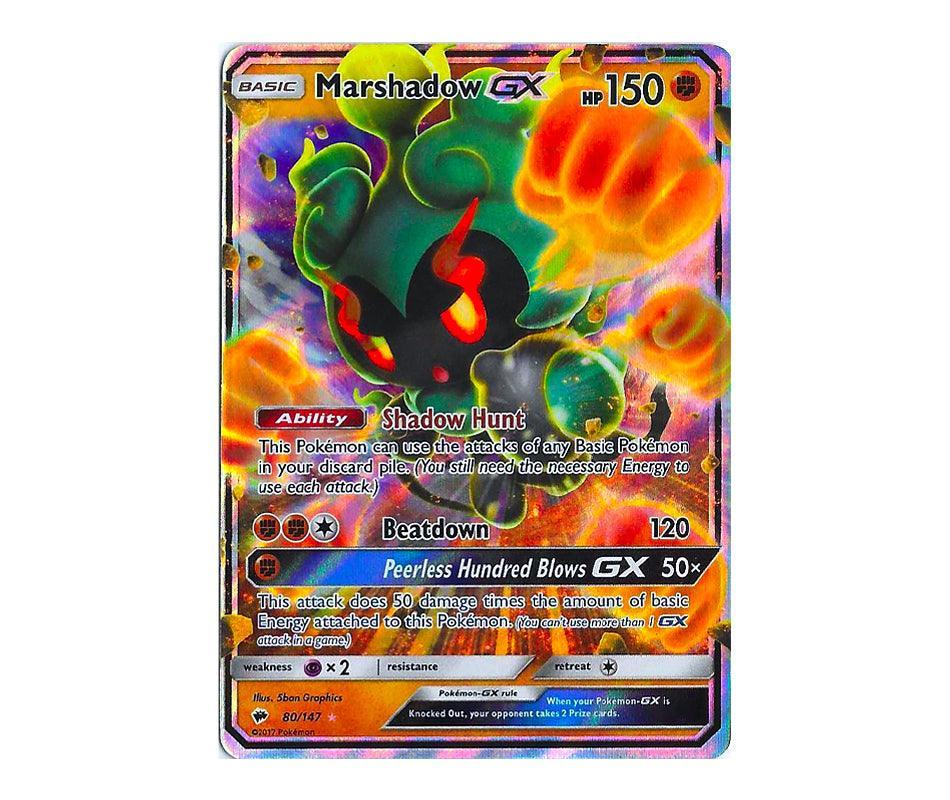 Pokemon TCG: Marshadow GX 80/147 - Burning Shadows Romulus Games Pokemon TCG: Marshadow GX 80/147 - Burning Shadows Romulus Games