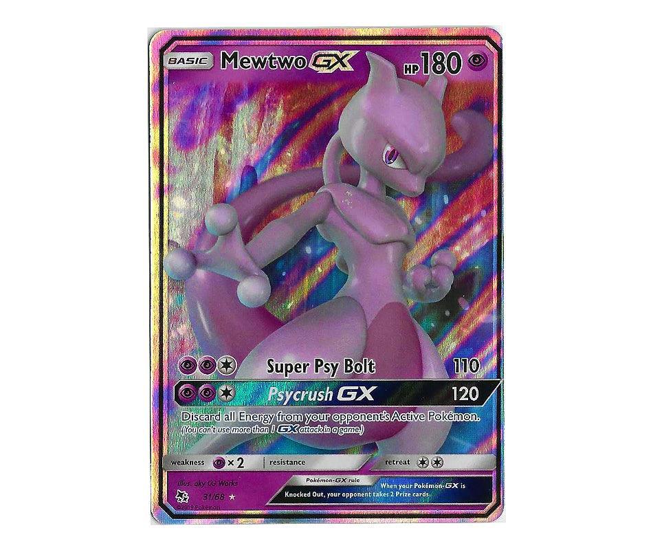 Pokemon TCG: Mewtwo GX 31/68 - Hidden Fates Romulus Games Pokemon TCG: Mewtwo GX 31/68 - Hidden Fates Romulus Games