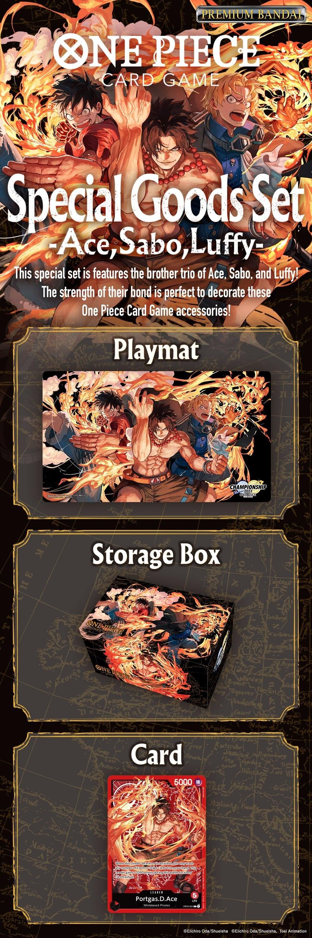 One Piece: Special Goods Set - Ace/Sabo/Luffy | Romulus Games
