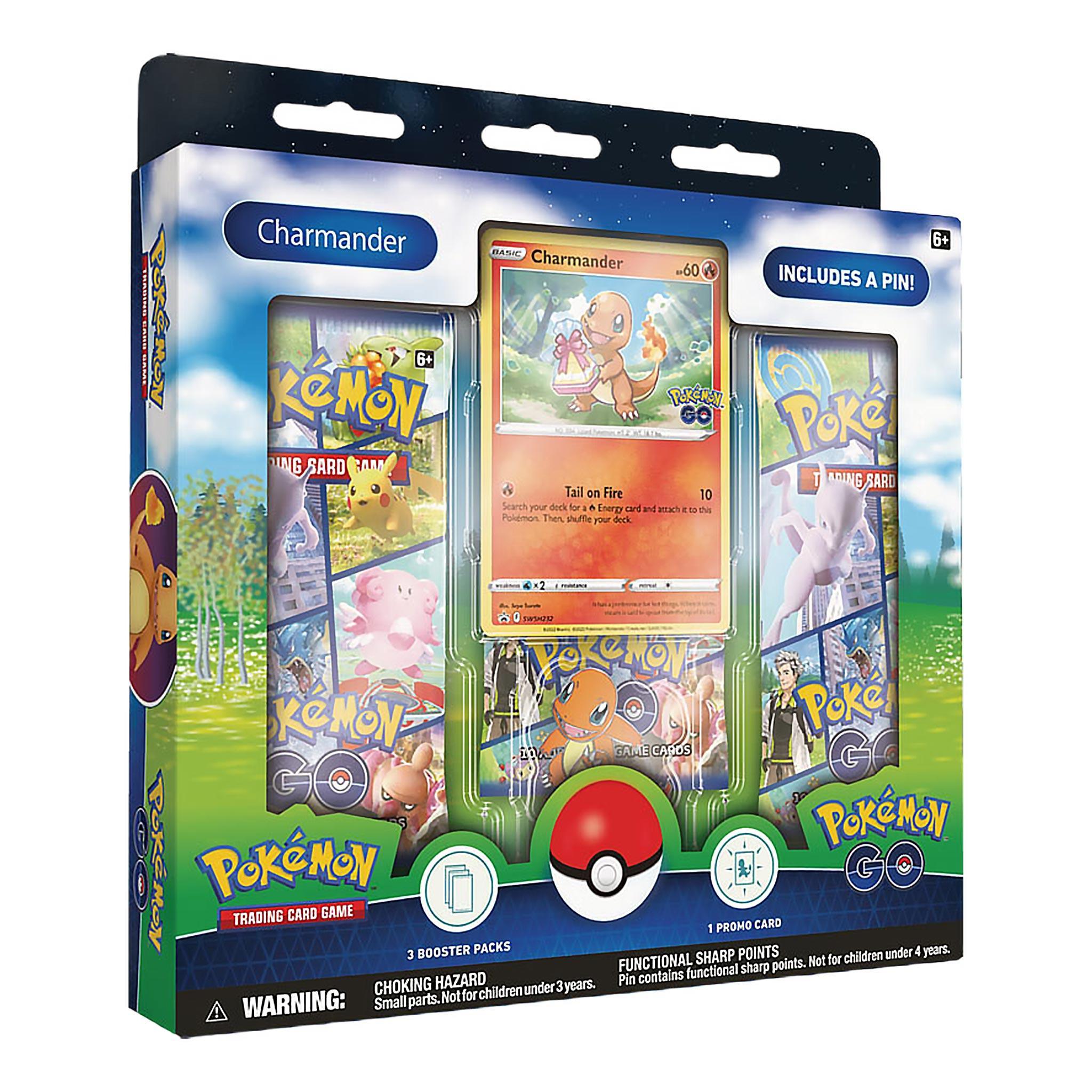 Pokemon: Pokemon GO - Pin Collection: Bulbasaur, Charmander & Squirtle (Set of 3) | Romulus Games