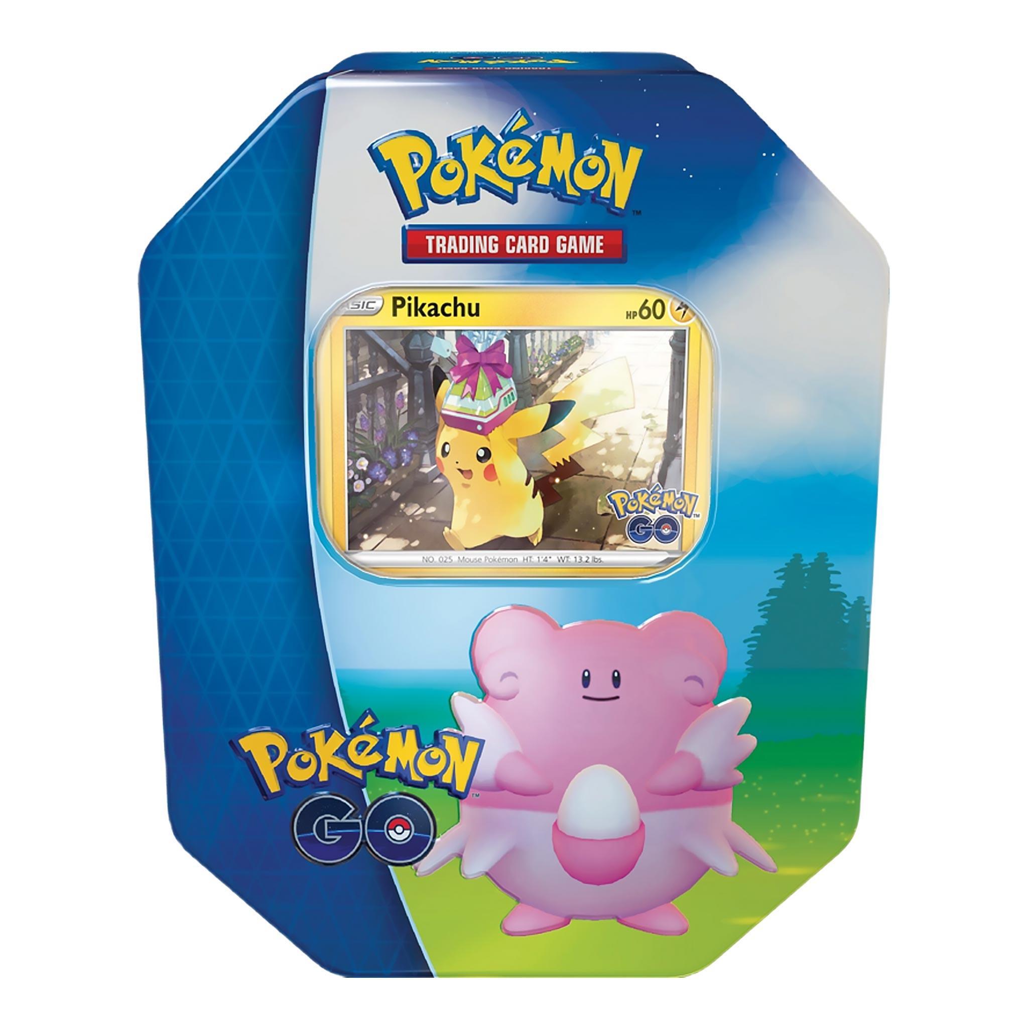 Pokemon: Pokemon GO - Tin: Pikachu, Blissey & Snorlax (Set of 3) | Romulus Games