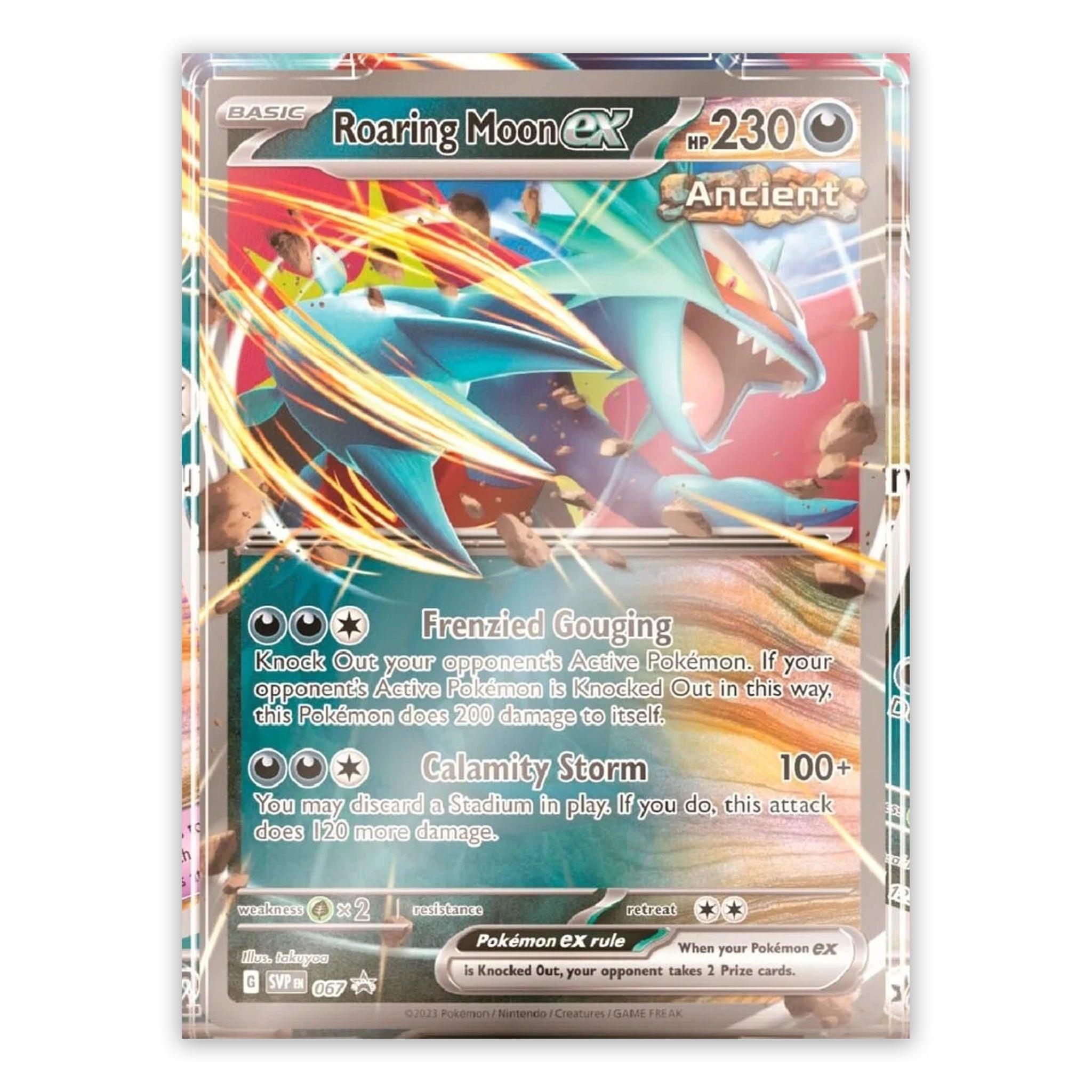 Pokemon: Roaring Moon/Iron Valiant EX - Collection Box: Set of 2 | Romulus Games