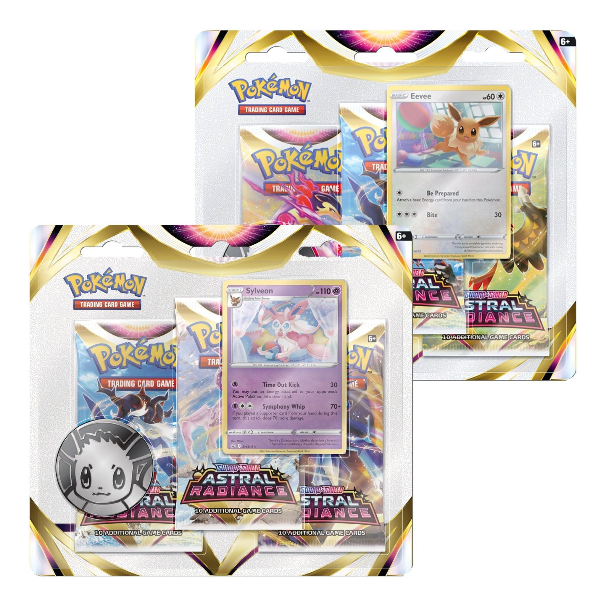 Pokemon: Sword & Shield Astral Radiance - 3 Pack Blister: Set of 2 | Romulus Games