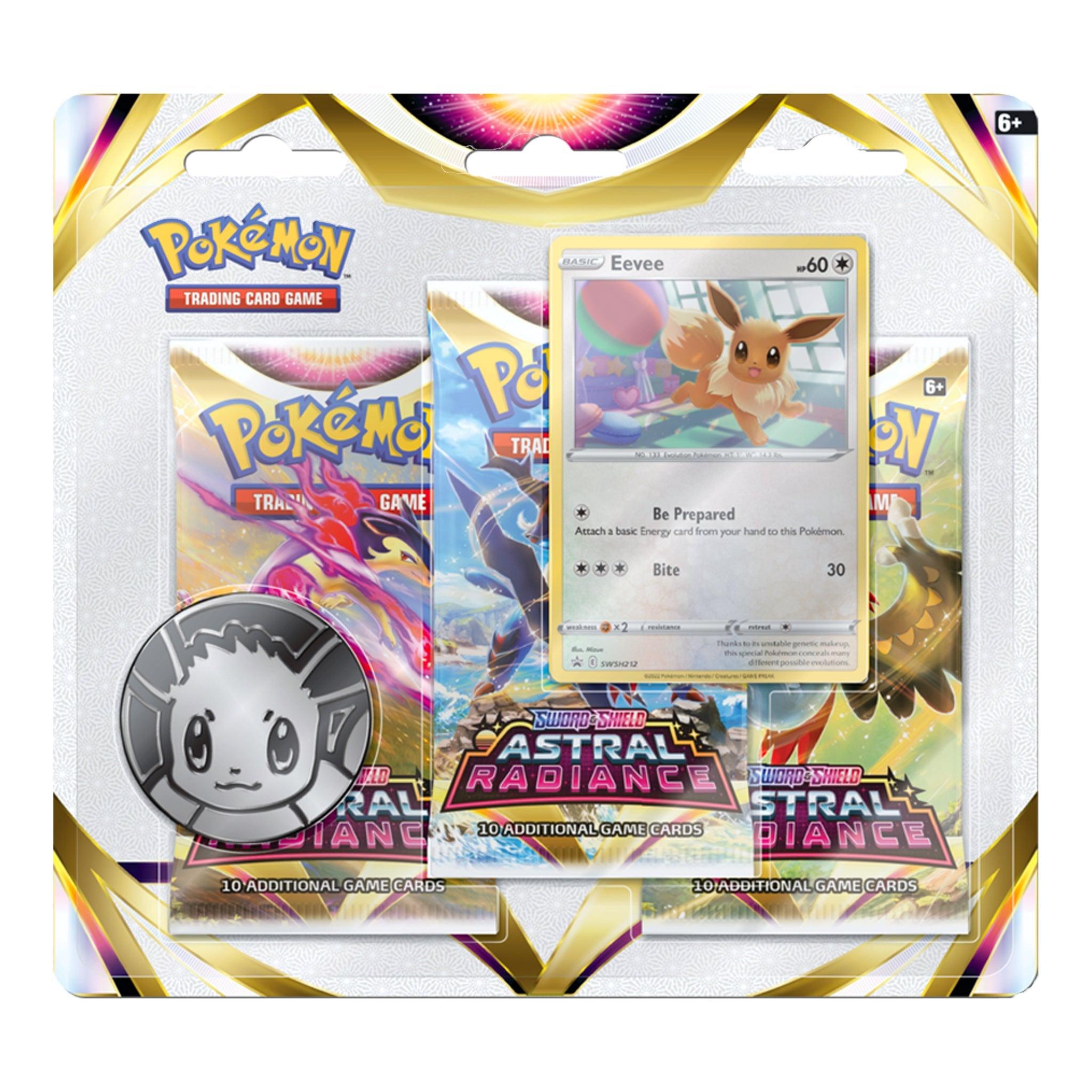 Pokemon: Sword & Shield Astral Radiance - 3 Pack Blister: Set of 2 | Romulus Games