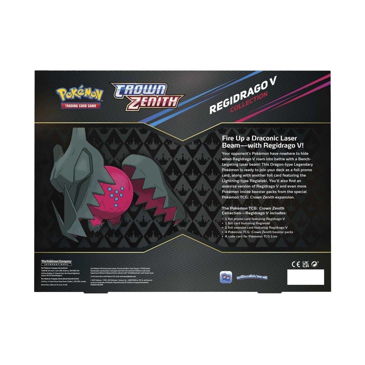 Pokemon: Sword & Shield Crown Zenith - Collection Box: Regidrago V | Romulus Games