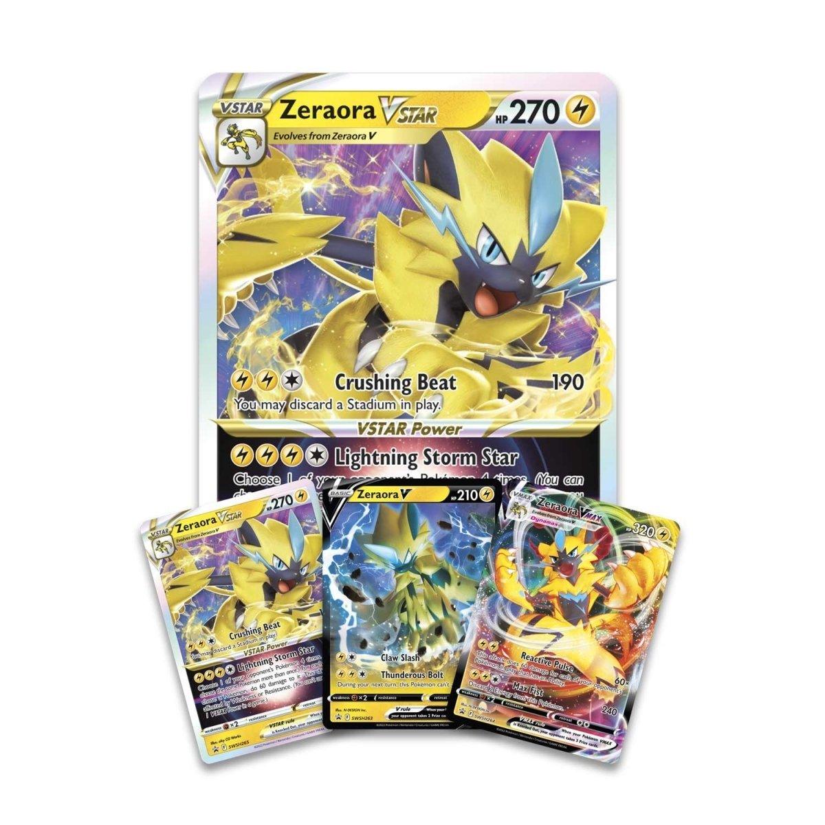 Pokemon: Zeraora VMAX & VSTAR - Battle Box | Romulus Games
