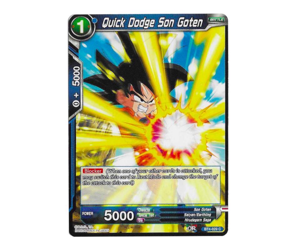 Dragon Ball Super: Quick Dodge Son Goten BT4-029 - Colossal Warfare | Romulus Games