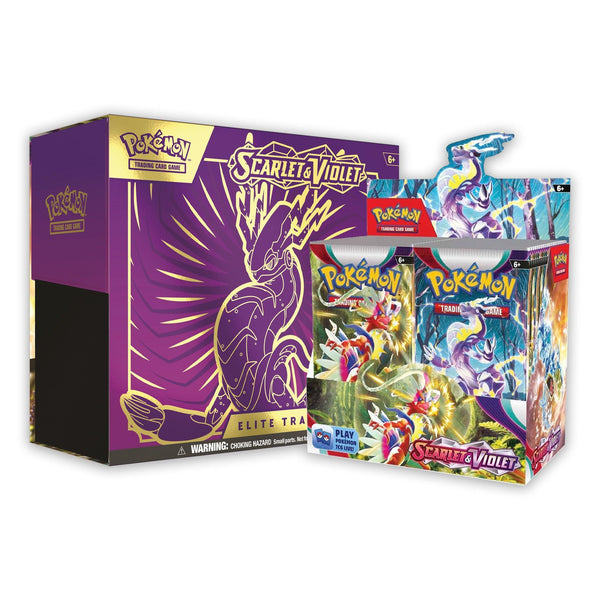 scarlet and violet japanese booster box miraidon Pokemon TCG: Scarlet & Violet Base Set