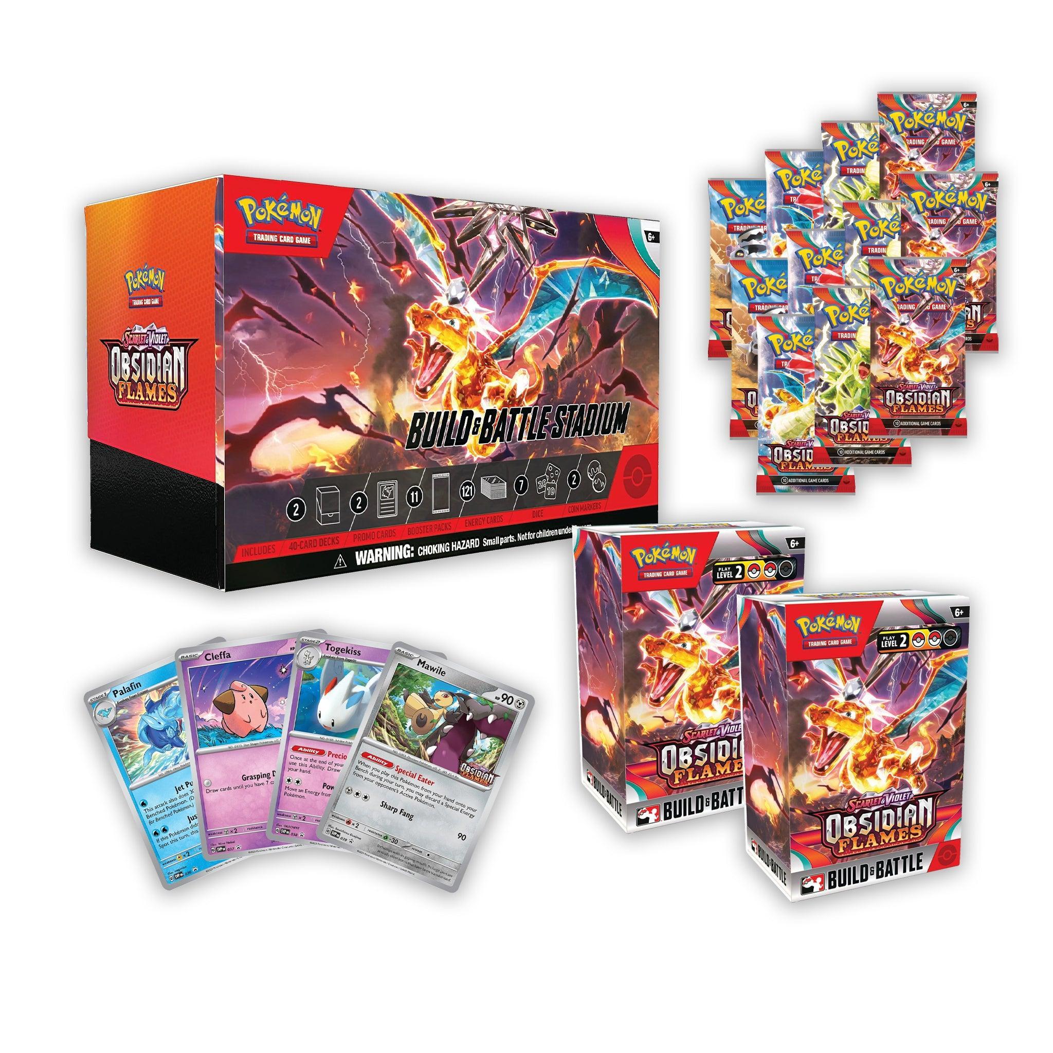 Pokemon: Scarlet & Violet Obsidian Flames - Build and Battle: Stadium | Romulus Games