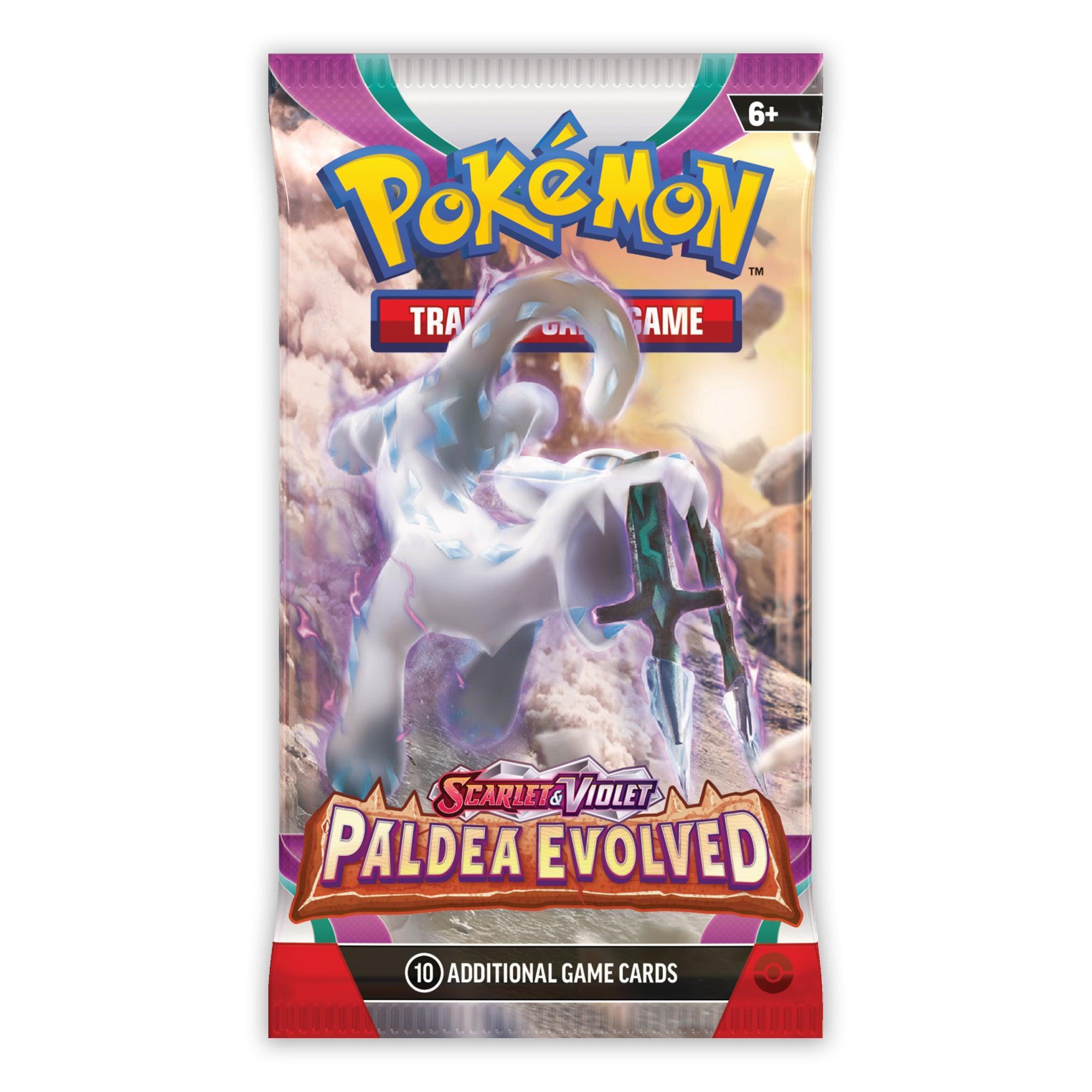 Pokemon: Scarlet & Violet Paldea Evolved - Booster Pack: Artwork Set (5 Packs) | Romulus Games