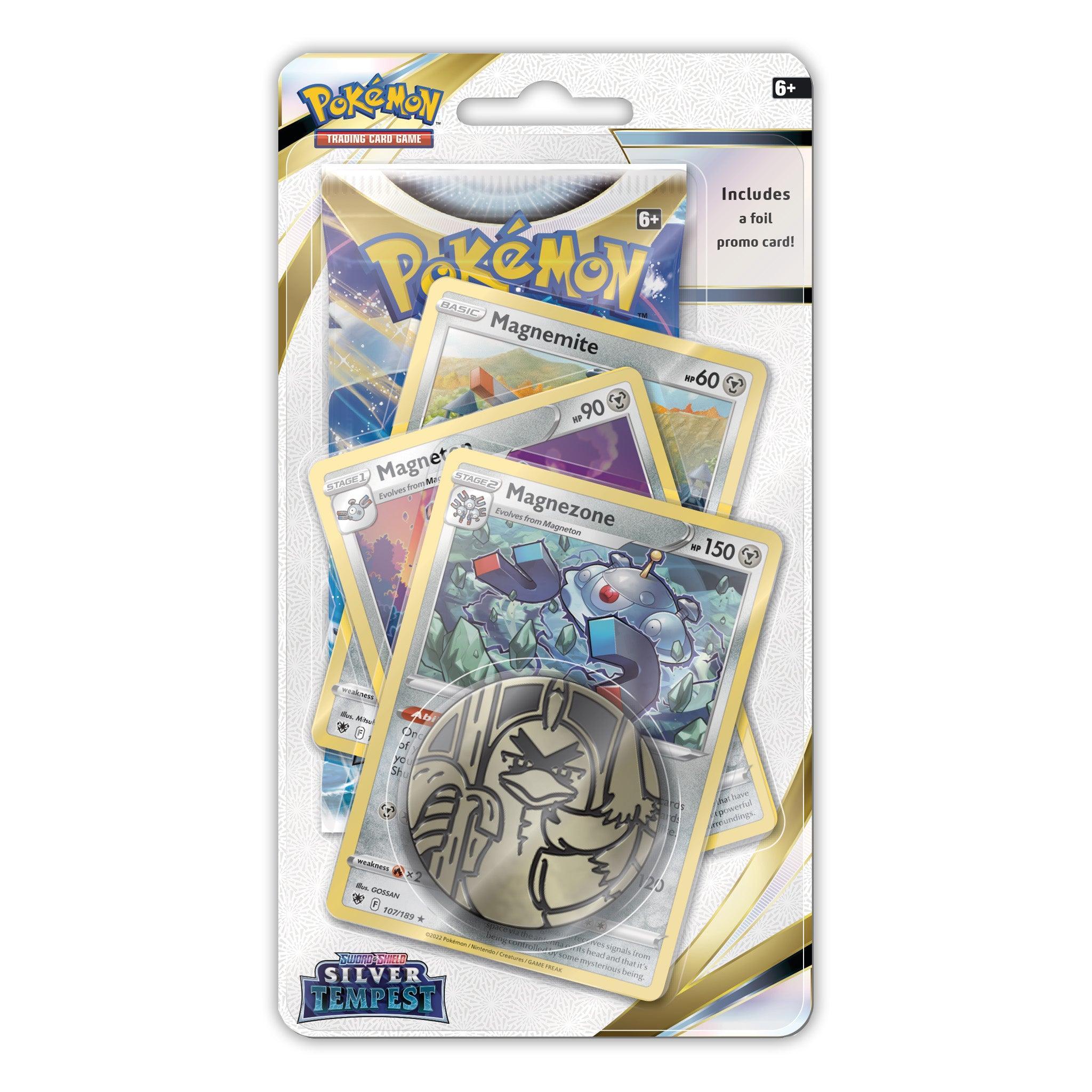 Pokemon: Sword & Shield Silver Tempest - Premium Checklane Blister: Magnezone | Romulus Games