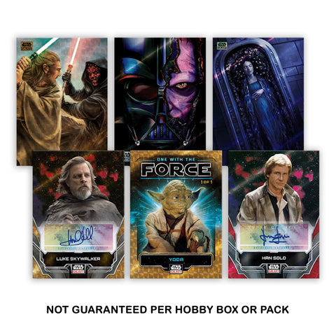 Topps Star Wars Chrome Galaxy 2024 Hobby Pack