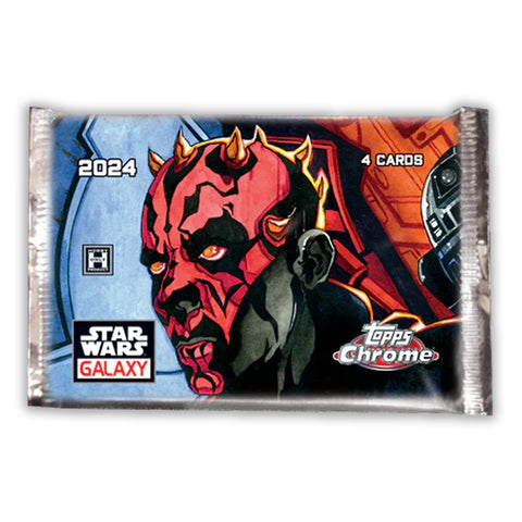 Topps Star Wars Chrome Galaxy 2024 Hobby Pack