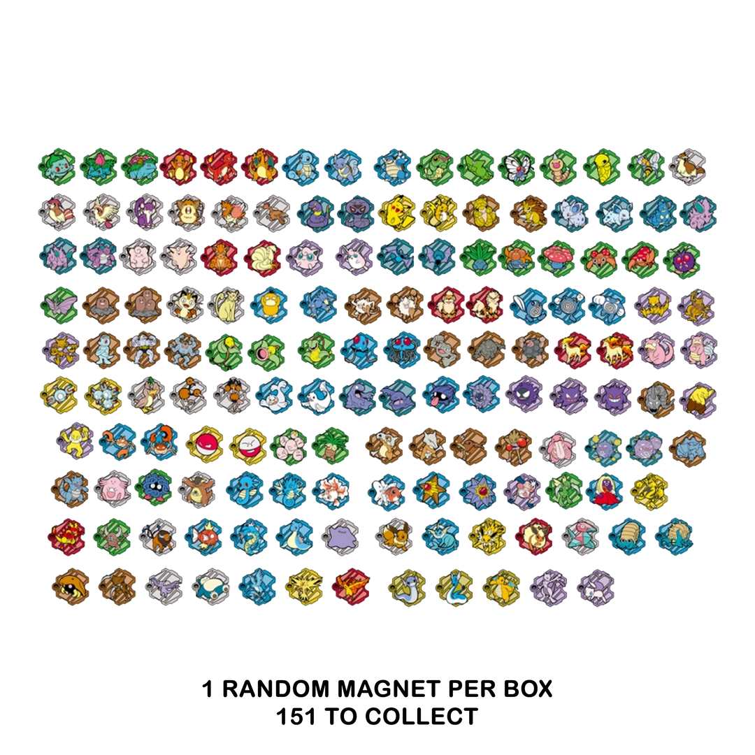 Pokemon - Collect 151 Chinese Jigsaw Magnet Set