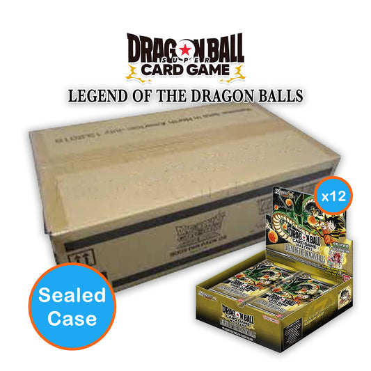 Zenkai Series Set 08 - (B25) Legend of the Dragon Balls - Booster Box: Sealed Case (12 Booster Boxes)