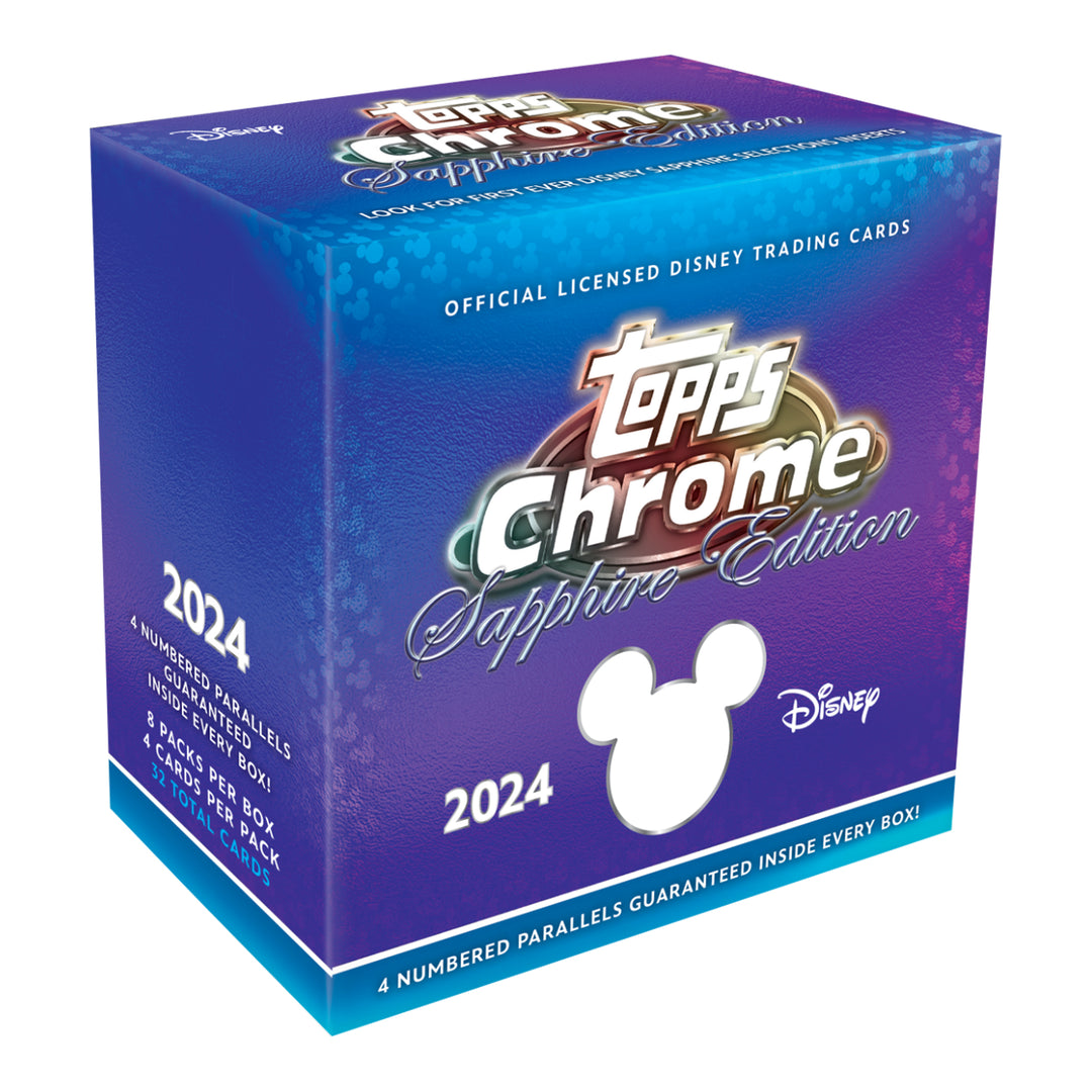 Topps Chrome Disney 2024 Sapphire Edition - Hobby Box