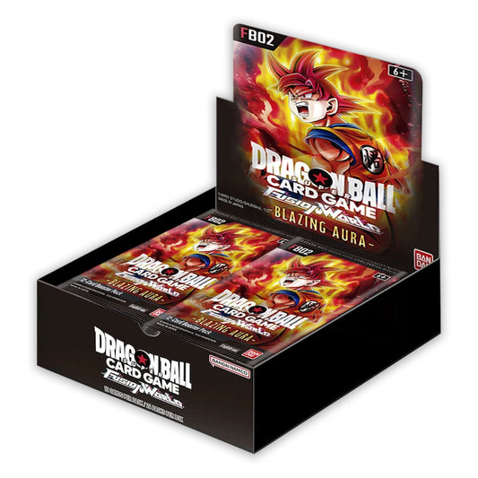 Fusion World Set 02 - (FB02) Blazing Aura - Booster Box: Sealed Case (12 Booster Boxes)