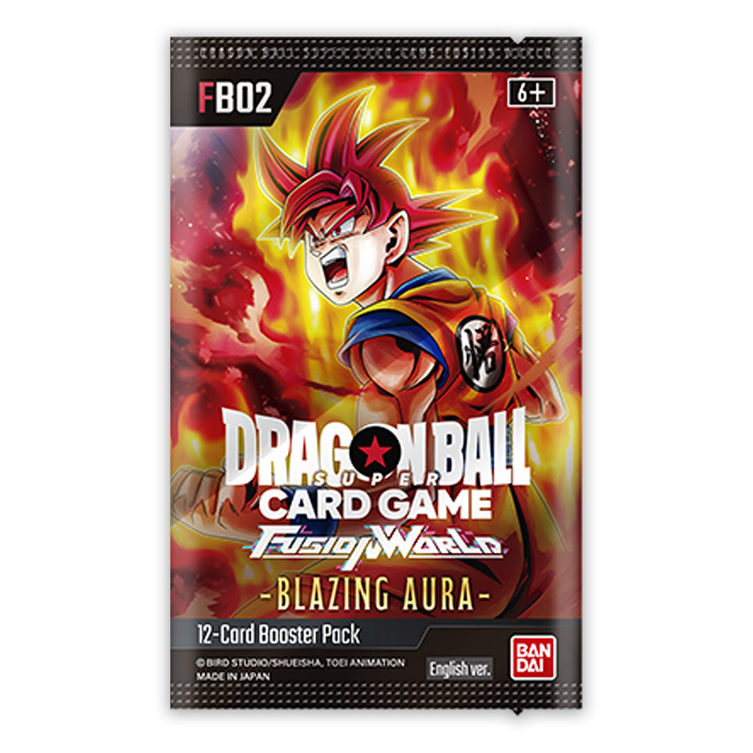 Fusion World Set 02 - (FB02) Blazing Aura - Booster Pack