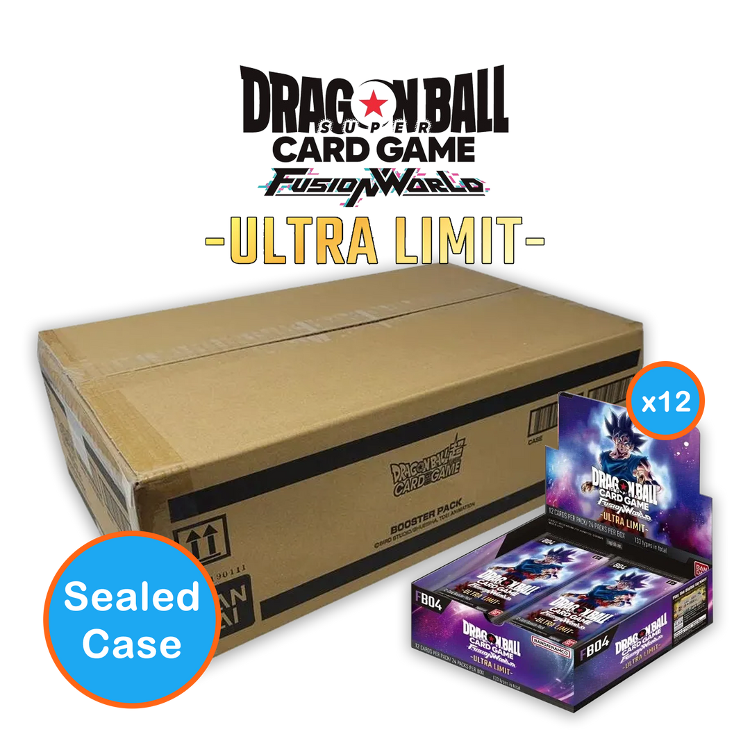 Dragon Ball: Fusion World Ultra Limit (FB04) - Booster Box: Sealed Case (12 Boxes)