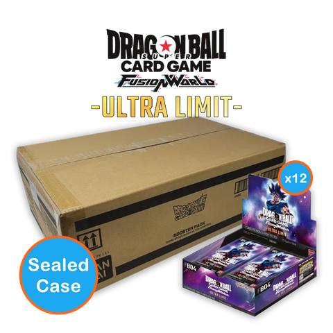 Dragon Ball: Fusion World Ultra Limit (FB04) - Booster Box: Sealed Case (12 Boxes)