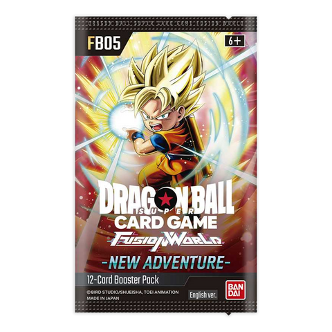 Dragon Ball: Fusion World New Adventure (FB05) - Booster Box: Sealed Case (12 Boxes)